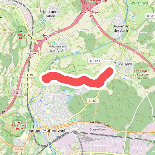 Hebsäcker - Aachbrücke Remishof