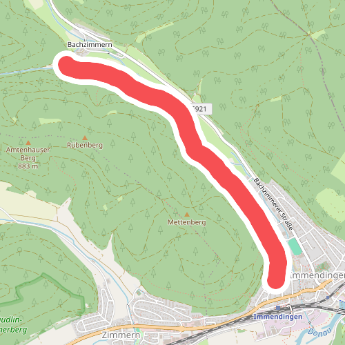 Am Schweizer Tal - Immendingen Hindenburgstraße