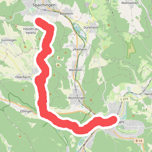 Hausen ob Verena - Tuttlingen