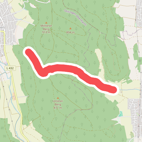 rote Raute Seitingen - Spitzwieshalde