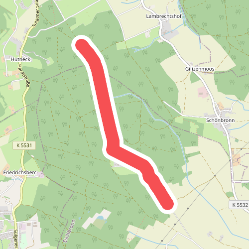 Feurenmoos Hülsenwald - Herrenwald