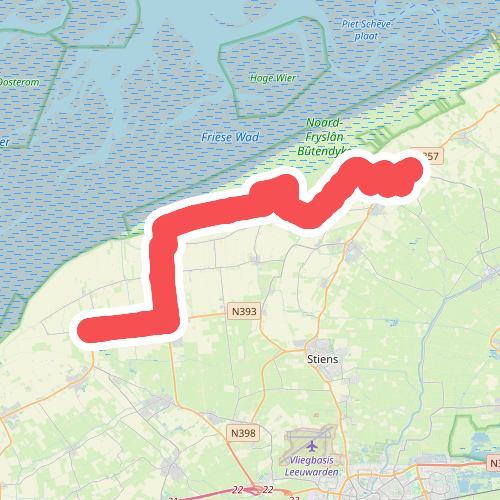 St. Jacobiparochie naar Ferwert- "Het Tempeltje" · NederRandpad etappe 76