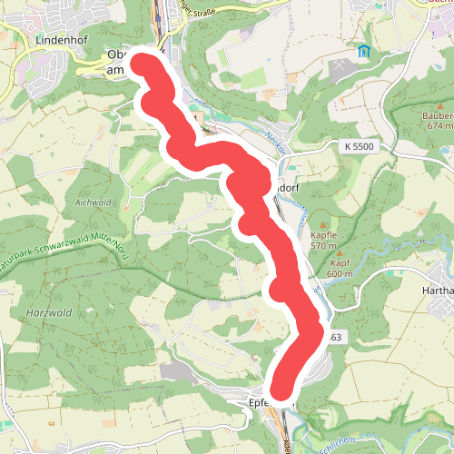 Oberndorf - Epfendorf