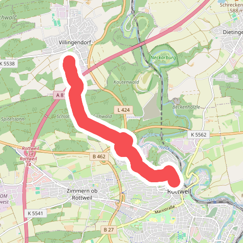 rotes Plus Rottweil - Villingendorf