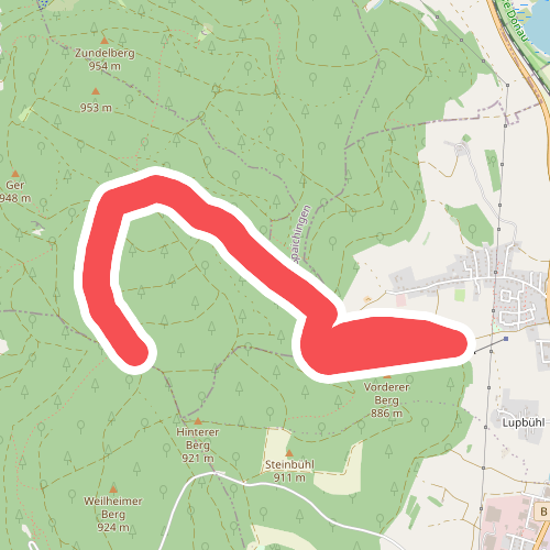 Rund um den Weilheimer Berg