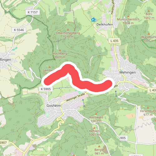 Unter dem Lemberg - Wehingen