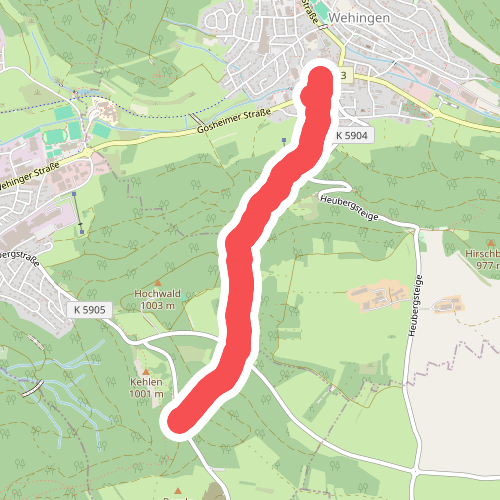Wehingen - HW1 Hummelsberg