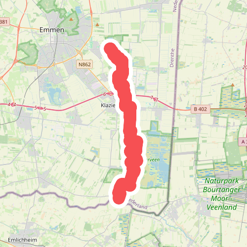 Barger-Oosterveld naar Nieuw-Schoonebeek "Het moeras" · NederRandpad etappe 4