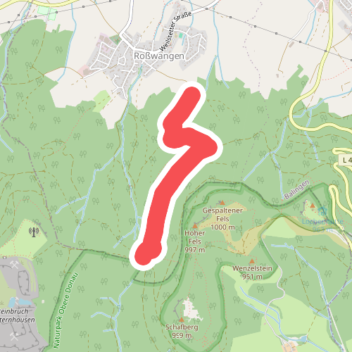 Roßwangen - Streitwaldsattel