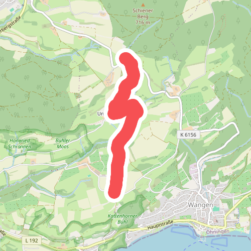 Parkplatz Maßholder - Nässe