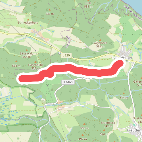 Halde - Langenrain Kirche