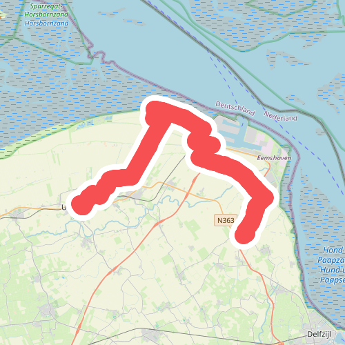 Uithuizen naar Spijk - "Noordkaap" · NederRandpad etappe 81