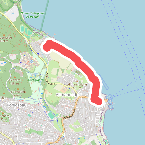 Konstanz Egg - Staad Fährhafen