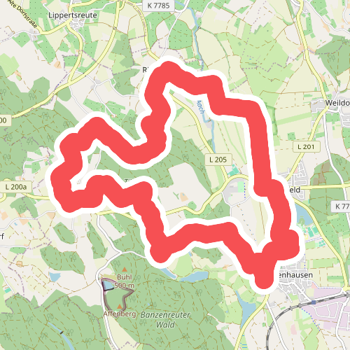 Salemer Jubiläumsweg "Westroute"