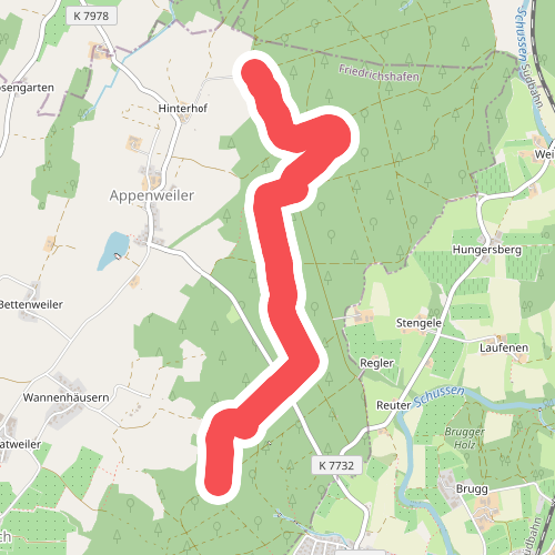 Brochenzell - Hinterhof