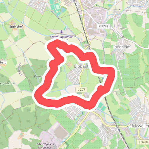 Ortsrundweg Kluftern - Nordrunde
