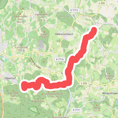 Querweg des Schwäbischen Albvereins