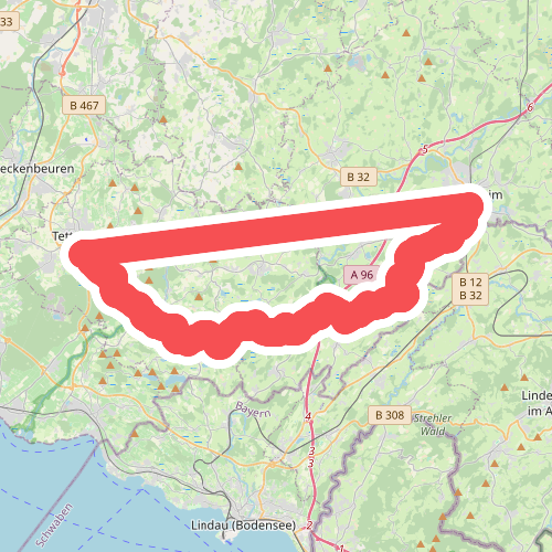 rotes Plus Tettnang - Wangen