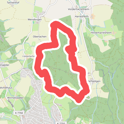 Wanderwege Markdorf: Pferdweg