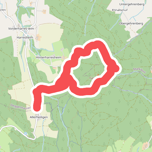 Wanderwege Markdorf: Wildschweinweg