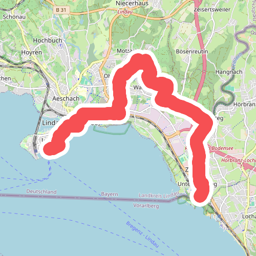 Bodensee-Rundwanderweg - Etappe 5