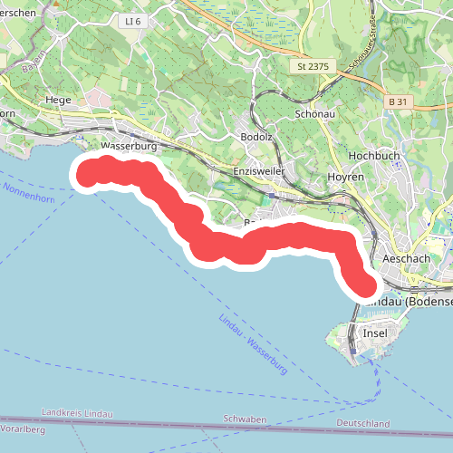 Schiffsanlegestelle Wasserburg - Lindau