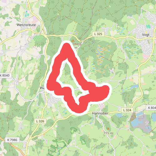 Wanderweg 3 der Gemeinde Waldburg