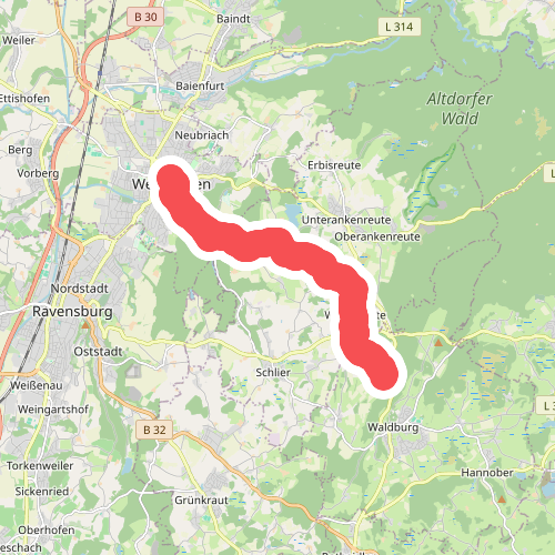 Weingarten - Waldburg