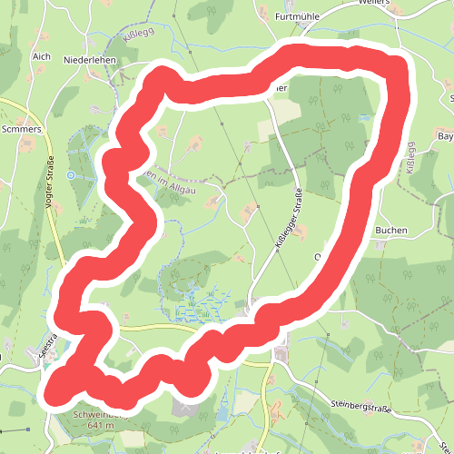Wanderweg 16 Wangen im Allgäu