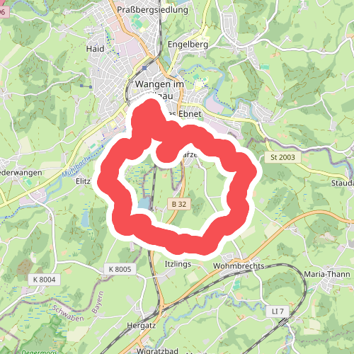 Wanderweg 7 Wangen im Allgäu