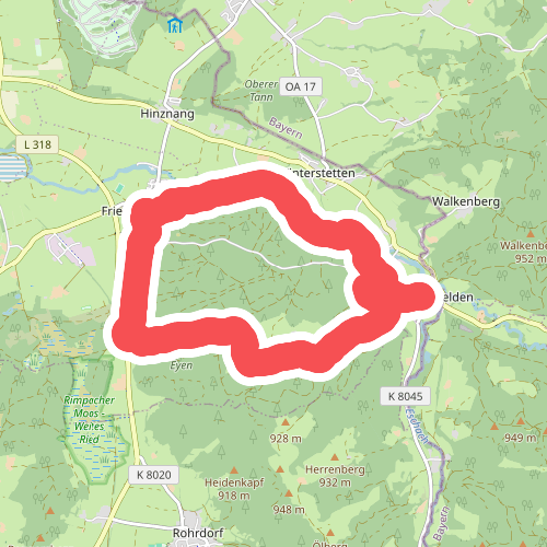5 - Von Friesenhofen ins Glasmacherdorf Schmidsfelden