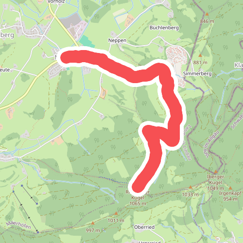 Maierhöfen - Riedholzer Kugel