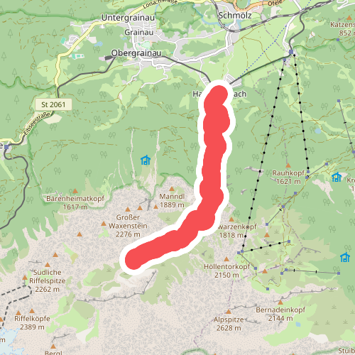 AV Weg 831A (Höllental)