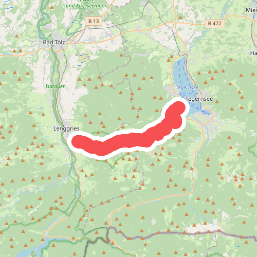 Wanderweg 601 - Bayerische Voralpen
