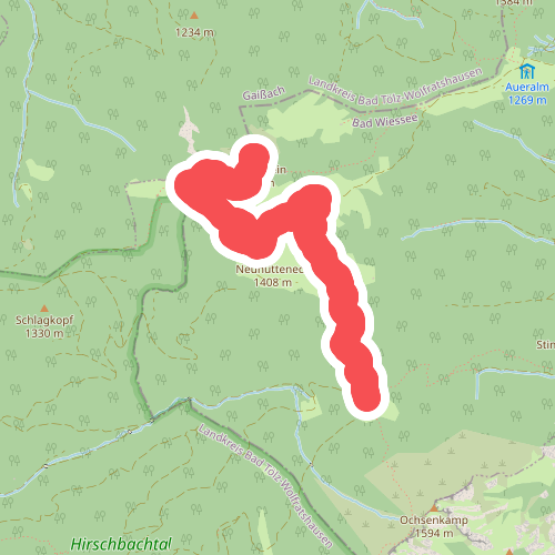 Wanderweg 614 - Bayerische Voralpen