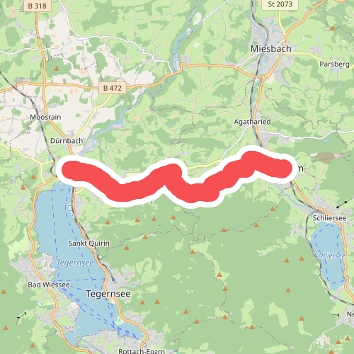Wanderweg 515 - Hausham/Gmund am Tegernsee