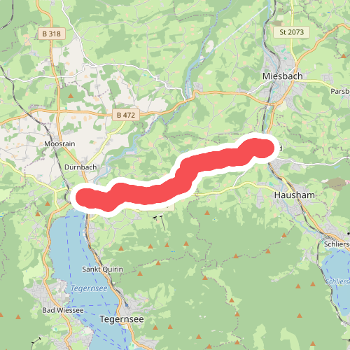 Wanderweg 545 - Agatharied/Gmund am Tegernsee