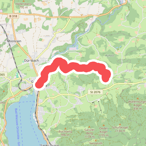 Wanderweg 549 - Gmund am Tegernsee Richtung Miesbach
