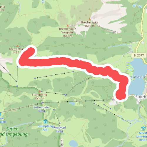 Wanderweg 637a - Spitzingsee