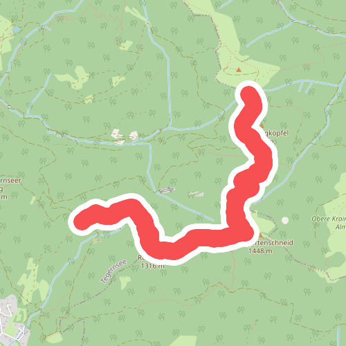 Wanderweg 686 - Bayrische Voralpen