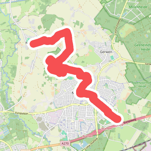 Van Gogh variant · Hertog Hendrikpad etappe 10