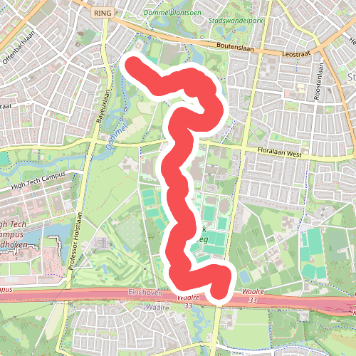 Genneper watermolen - Motel Eindhoven · Hertog Hendrikpad etappe 2