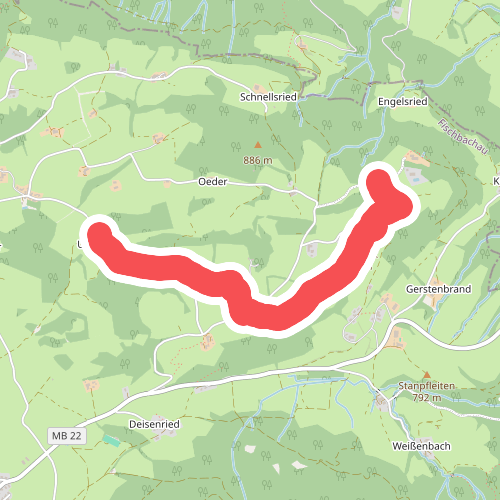 Wanderweg 590a - Fischbachau