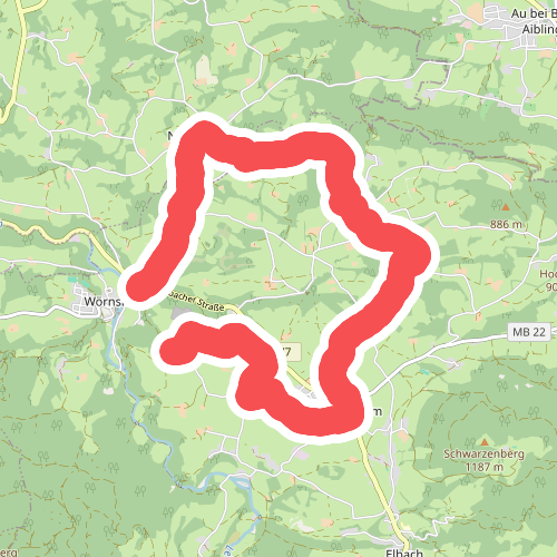 Wanderweg 592 - Fischbachau