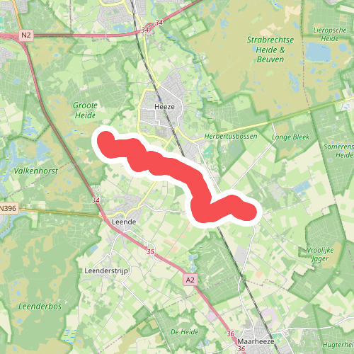 Heezerenbosch - Sterksel · Hertog Hendrikpad etappe 5