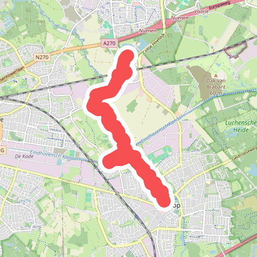 Geldrop - Eeneind · Hertog Hendrikpad etappe 8