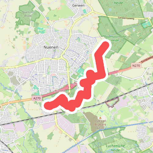 Eeneind - Papenvoortse heide · Hertog Hendrikpad etappe 9