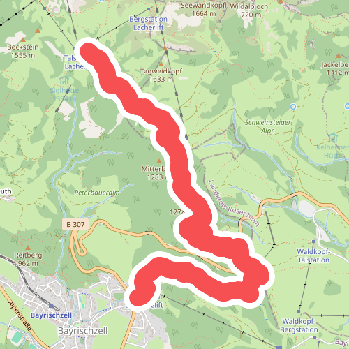 Wanderweg 660a - Bayrischzell - Wendelsteinalmen