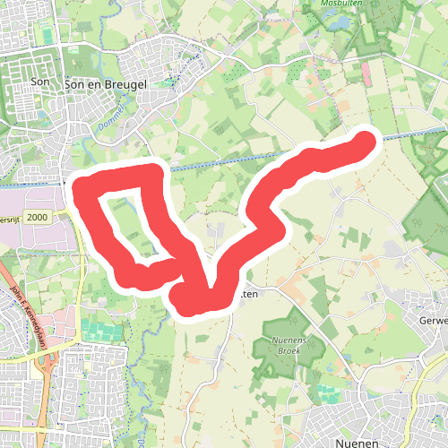 Wilhelminakanaal - Dommel · Hertog Hendrikpad etappe 11