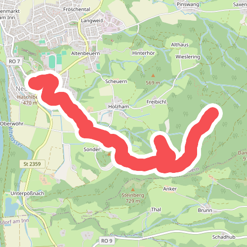 SalzAlpenWeg - SalzAlpenZuweg Neubeuern